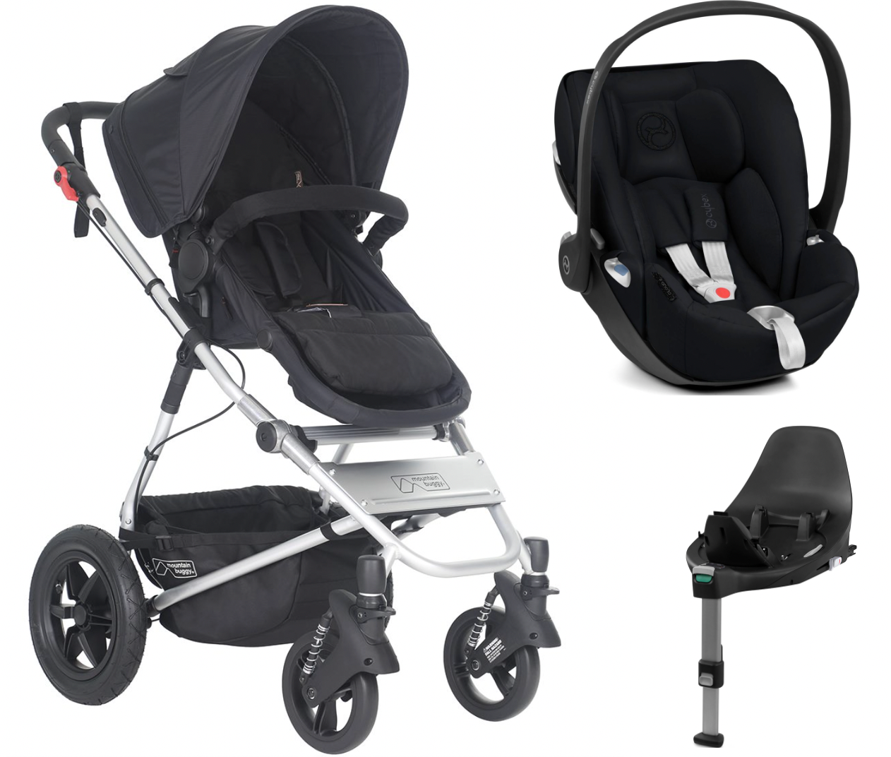 Mountain Buggy Cosmopolitan Bundle Cybex Cloud Z2 Base New