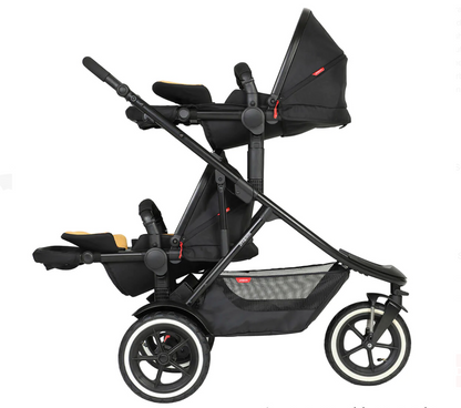 Phil & Teds Sport Verso Double Pushchair | Yellow | Direct4baby