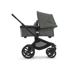 Load image into Gallery viewer, Bugaboo Fox 5 Pushchair &amp; Carrycot - Black/Grey Melange/Forest Green
