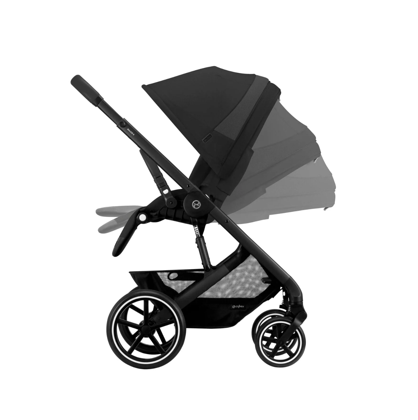 Cybex Balios S Lux Pushchair Moon Black Black Direct4baby Free