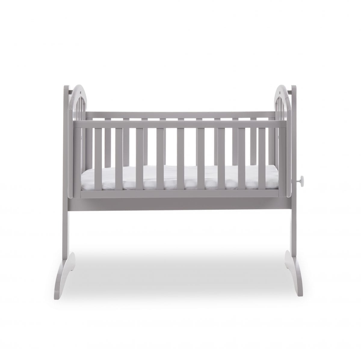 Obaby Sophie Swinging Crib & Mattress - Warm Grey