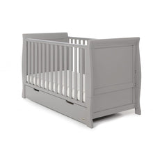 Load image into Gallery viewer, Obaby Stamford Classic 3 Piece Set &amp; Glider Chair - Warm Grey
