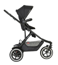 Load image into Gallery viewer, Phil &amp; Teds Sport Verso Double Pushchair | Red | Direct4baby
