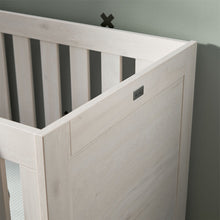Load image into Gallery viewer, Silver Cross Alnmouth Cot Bed Headboard Detail on Lifestyle Image
