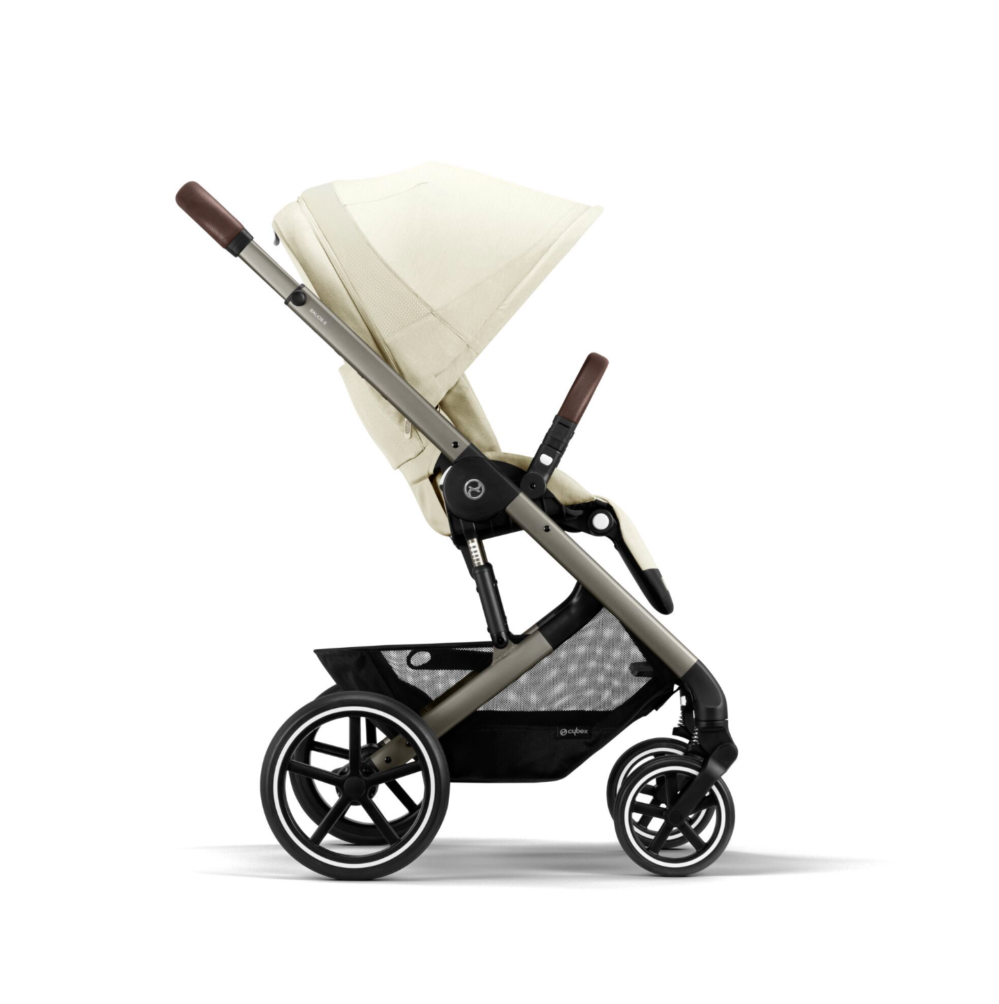 Cybex Balios S Lux Pushchair - Seashell Beige | Taupe | World facing