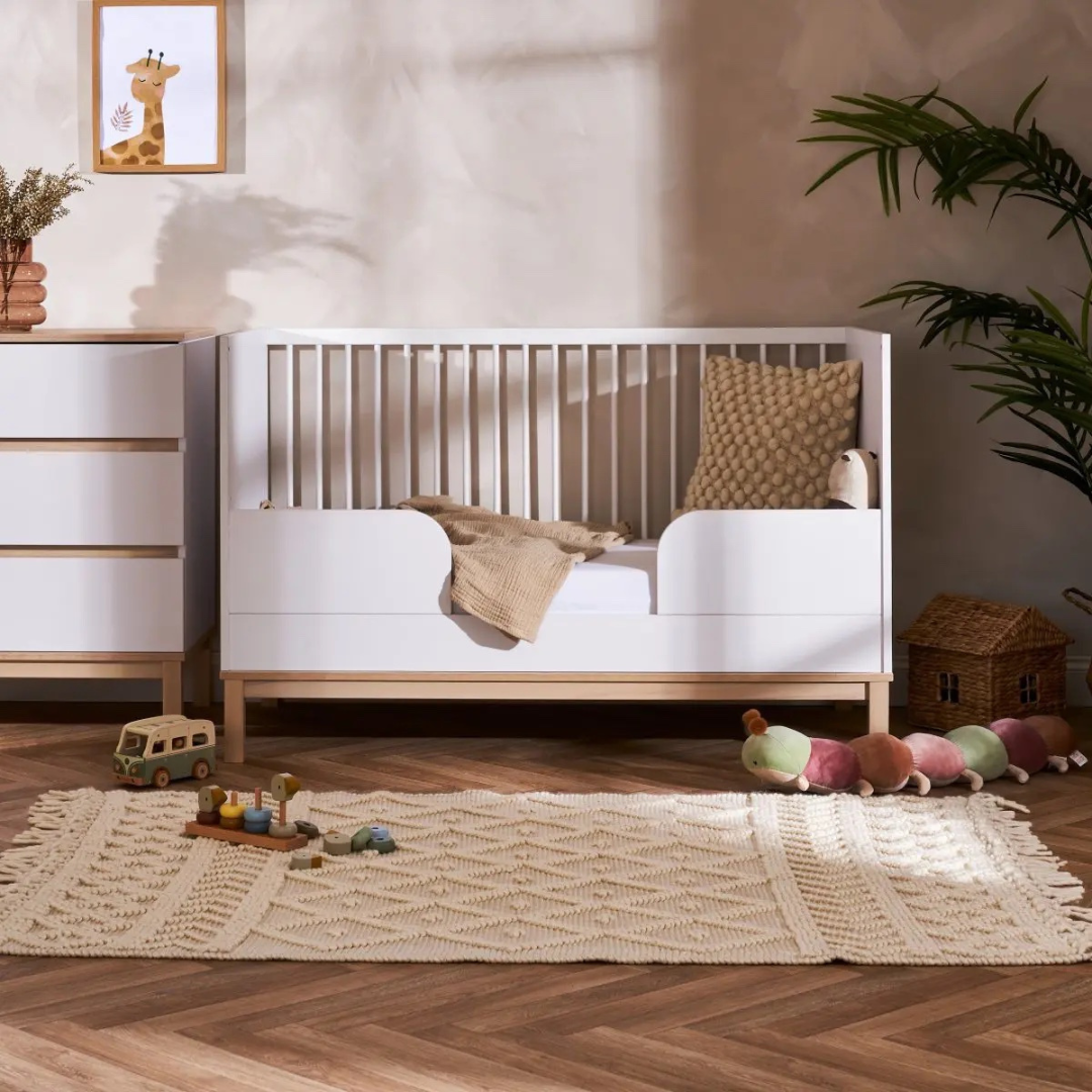 Obaby Astrid Cot Bed | White