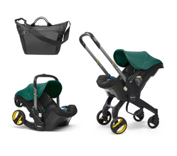 Load image into Gallery viewer, Doona+ Group 0+ Infant Car Seat with All Day Bag | Racing Green
