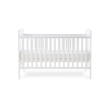 Load image into Gallery viewer, Obaby Grace Cot Bed &amp; Fibre Mattress- White

