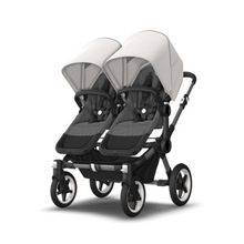 Load image into Gallery viewer, Bugaboo Donkey 5 Duo Pushchair &amp; Carrycot - Graphite / Grey Melange /  Misty White
