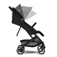 Load image into Gallery viewer, Cybex BEEZY Compact Stroller | Moon Black | 2023
