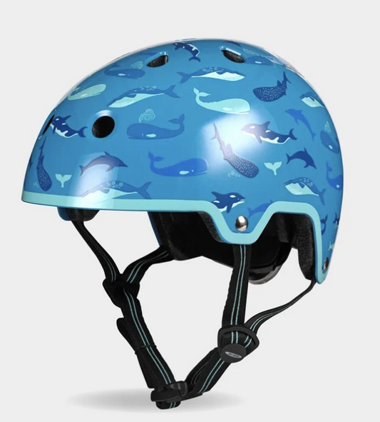 Micro Scooter Sealife Print ECO Deluxe Helmet - Small