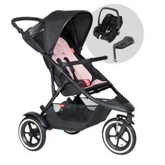 Phil & Teds Sport V6 in Blush Pink Bundle with Maxi-Cosi Cabriofix i-Size
