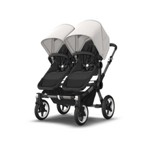 Load image into Gallery viewer, Bugaboo Donkey 5 Duo Pushchair &amp; Carrycot - Graphite / Midnight Black / Misty White
