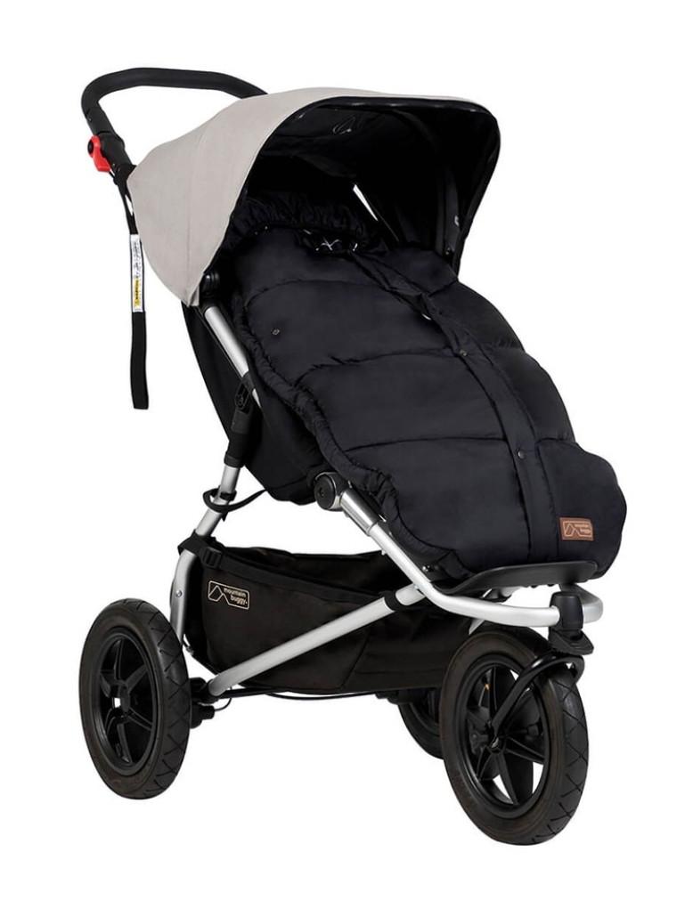 Mountain Buggy Sleeping Bag in Black Grid Winter Direct4baby