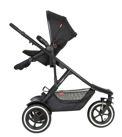 Phil & Teds Sport Verso Pushchair & Carrycot | Bundle | Yellow