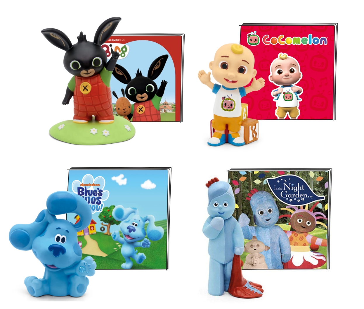 Tonies Toddler Audio Characters Bing Bunny Cocomelon In the