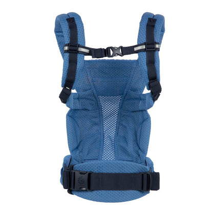 Ergobaby Omni Breeze Baby Carrier - Sapphire Blue & All-Weather Cover