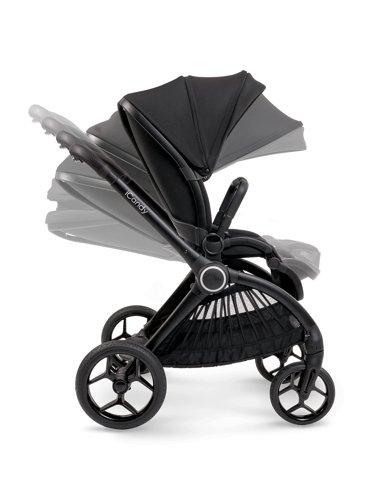 iCandy Core Pushchair & Maxi Cosi Pebble 360 Travel System | Black