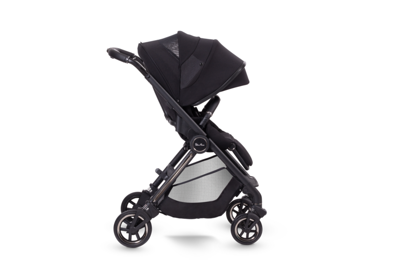 Silver Cross Dune Pushchair & Compact Fold Carrycot - Space