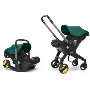 Doona+ Group 0+ Infant Car Seat & FREE Essential Change Bag | Racing Green