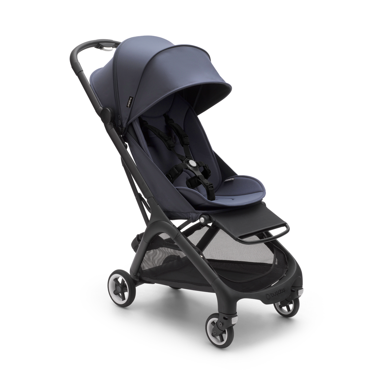 Bugaboo Butterfly Compact Stroller & Accessories Bundle - Stormy Blue