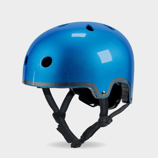 Micro Scooter Metallic Blue Classic Helmet Medium