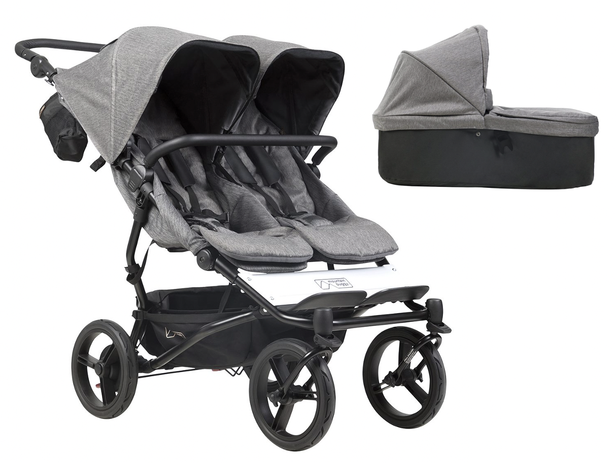Mountain buggy duet luxury top herringbone