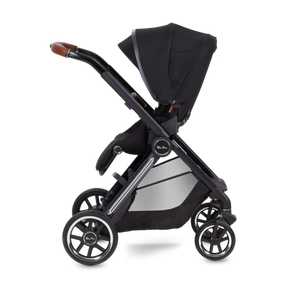 Silver Cross Reef Pushchair, First Bed Folding Carrycot & Dream i-Size Travel Pack - Orbit Black