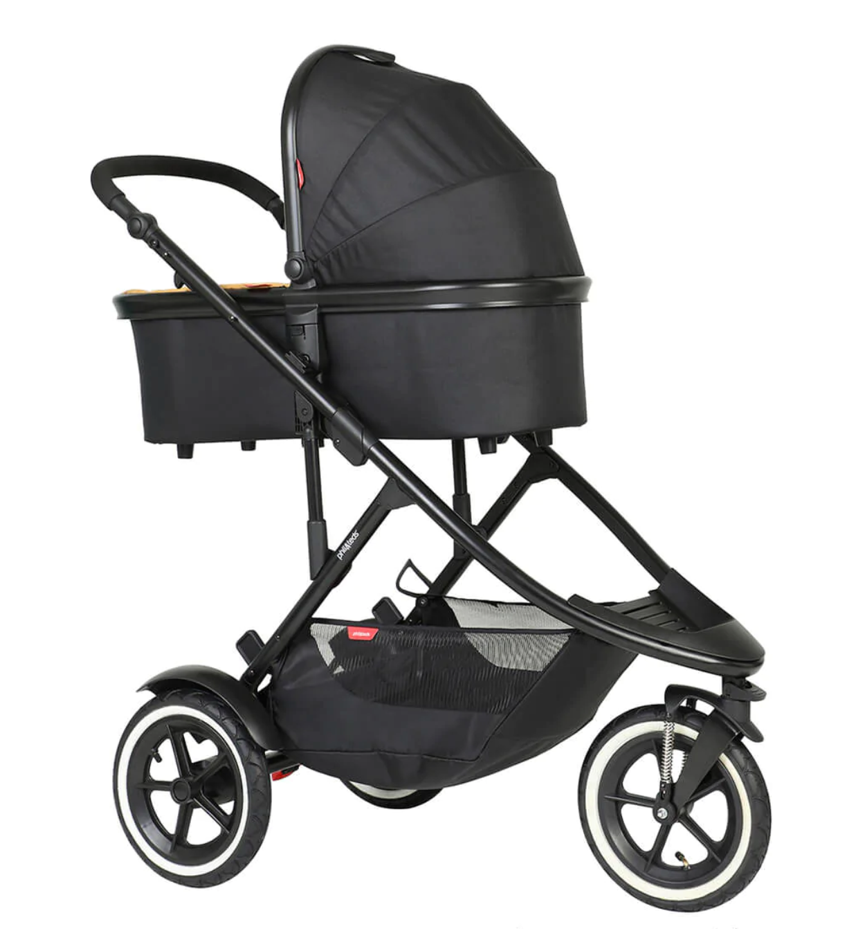 Phil & Teds Sport Verso Pushchair & Carrycot | Bundle | Yellow