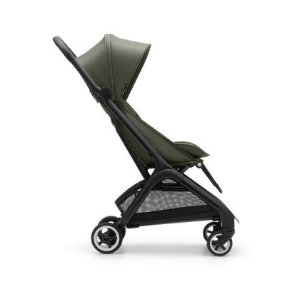 Bugaboo Butterfly Compact Stroller | Forest Green | Travel Lightweight Buggy | Side view 