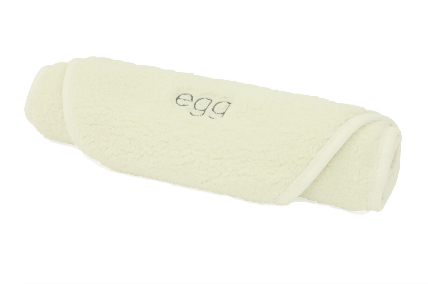 Egg Carrycot Sherpa Mattress Topper | Cream | Pushchair Accessories | Liner | Direct4baby
