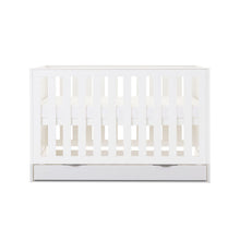 Load image into Gallery viewer, Obaby Nika Cot Bed &amp; Under Drawer- White Wash
