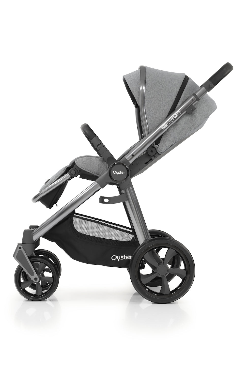 Oyster 3 Stroller | Moon (Gun Metal Chassis)