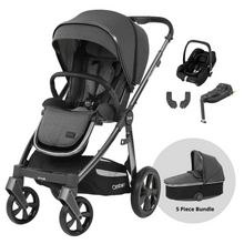 Load image into Gallery viewer, Oyster 3 Essential 5 Piece Maxi Cosi Cabriofix i-Size Travel System | Fossil
