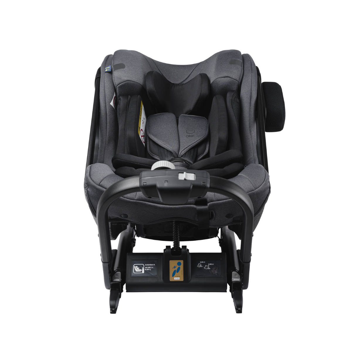 Axkid One + 2 i-Size Car seat 40 - 125cm - Granite Melange