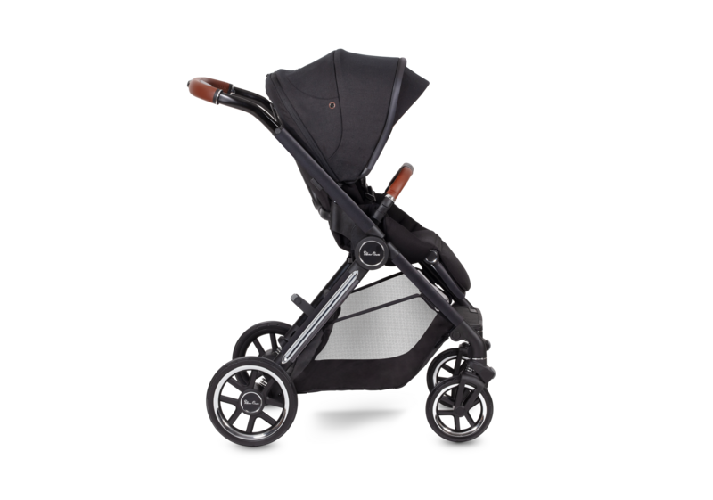 Silver Cross Reef Pushchair & First Bed Folding Carrycot - Orbit (FREE Carrycot Stand)