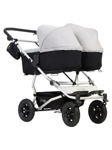 Mountain Buggy Duet V3 Carrycot Plus - Silver