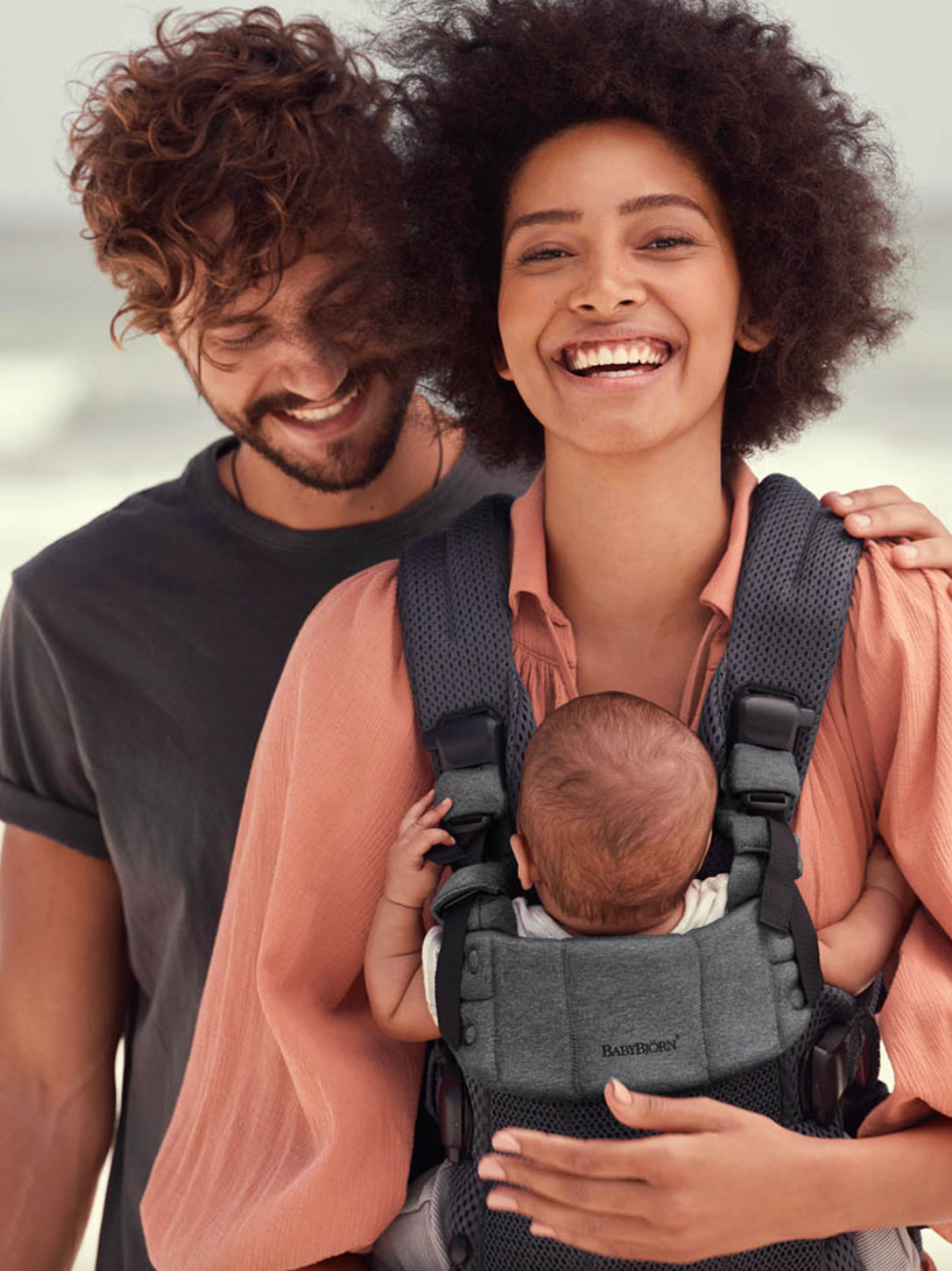 BabyBjorn Baby Carrier Harmony 3D Mesh Anthracite Papoose Sling