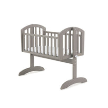 Load image into Gallery viewer, Obaby Sophie Swinging Crib - Taupe Grey
