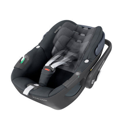 Maxi Cosi Pebble 360 i-Size Group 0+ Car Seat & FamilyFix 360 Base Bundle | Essential Graphite