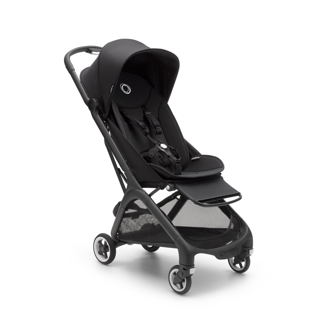 Bugaboo Butterfly Compact Stroller | Midnight Black | Lightweight Travel Buggy | Main