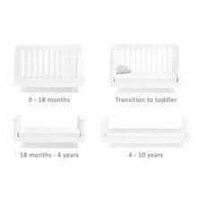 Load image into Gallery viewer, SnuzKot Mode 2 Piece Nursery Furniture Set - White
