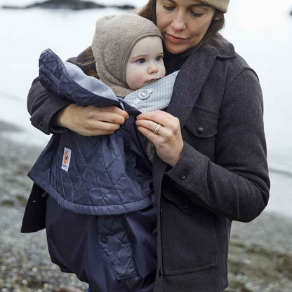 Ergobaby All Weather Cover | Charcoal | Baby Carrier Accessory | Lifestyle Image