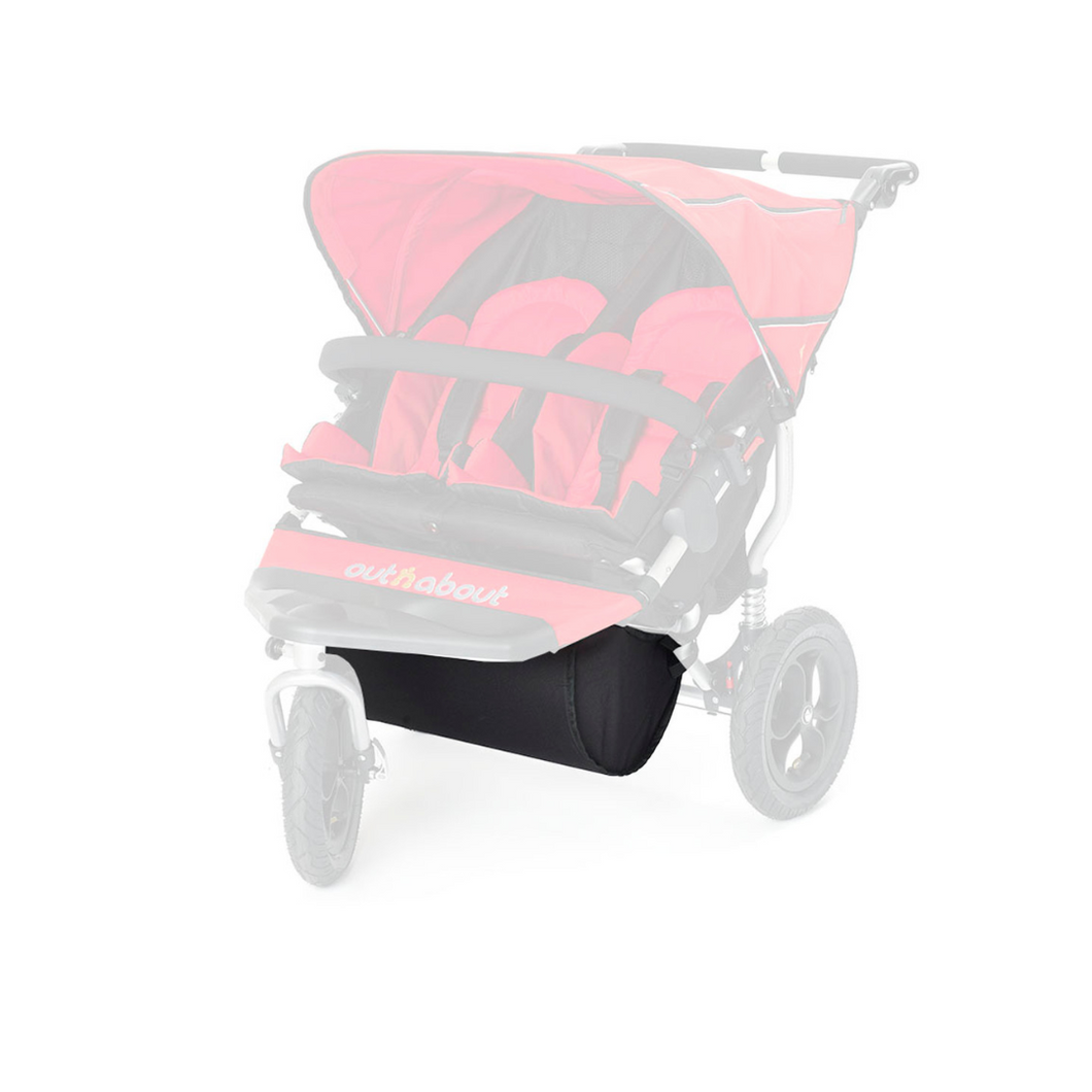 Out'n'About Double Storage Basket For Nipper V3, V4 and Sport