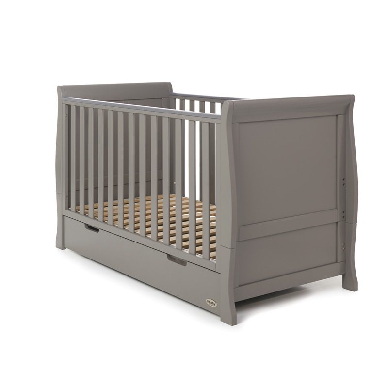 Obaby Stamford Classic Cot Bed - Taupe
