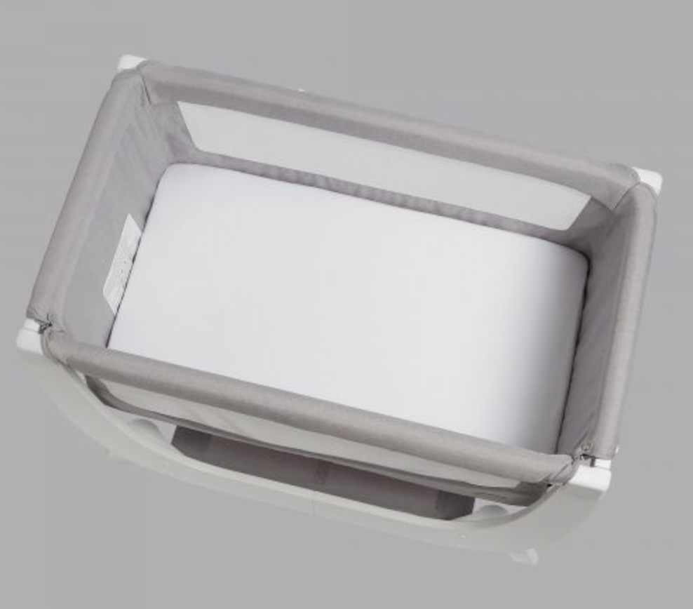 Shnuggle Air Bedside Crib Bedding Set White Direct4baby Direct 4 Baby