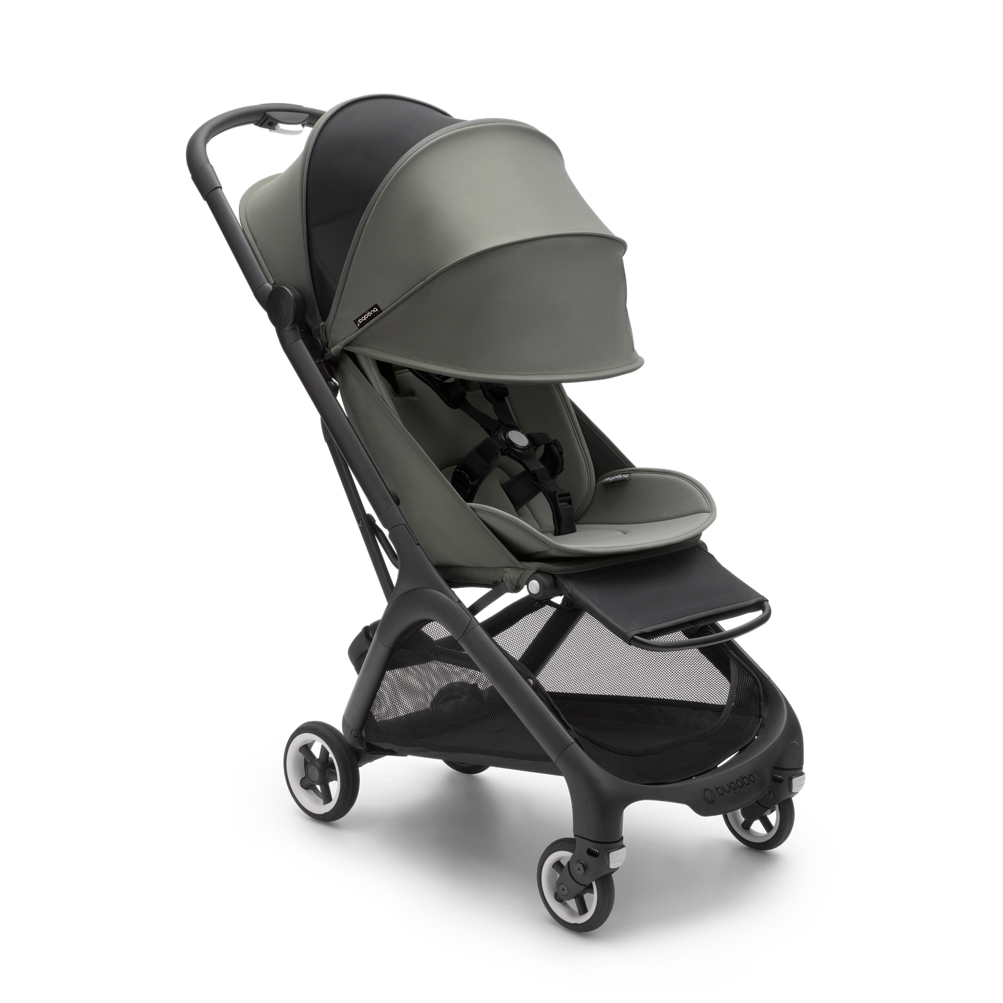 Bugaboo Butterfly Compact Stroller & Turtle Air 360 Travel System - Forest Green
