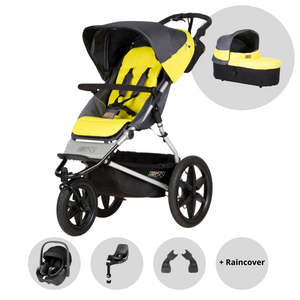 Mountain Buggy Terrain Bundle Solus Maxi Cosi Pebble 360 Car