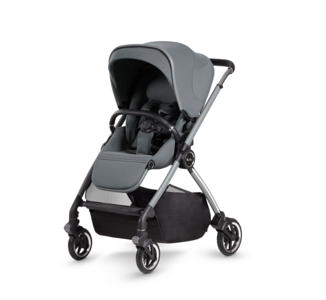 Silver Cross Dune Pushchair, Compact Carrycot, Dream i-Size Ultimate Bundle - Glacier Grey