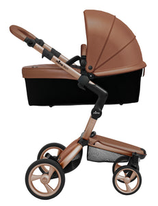 Mima Xari 11 Piece 4G Complete Travel System | Camel on Rose Gold